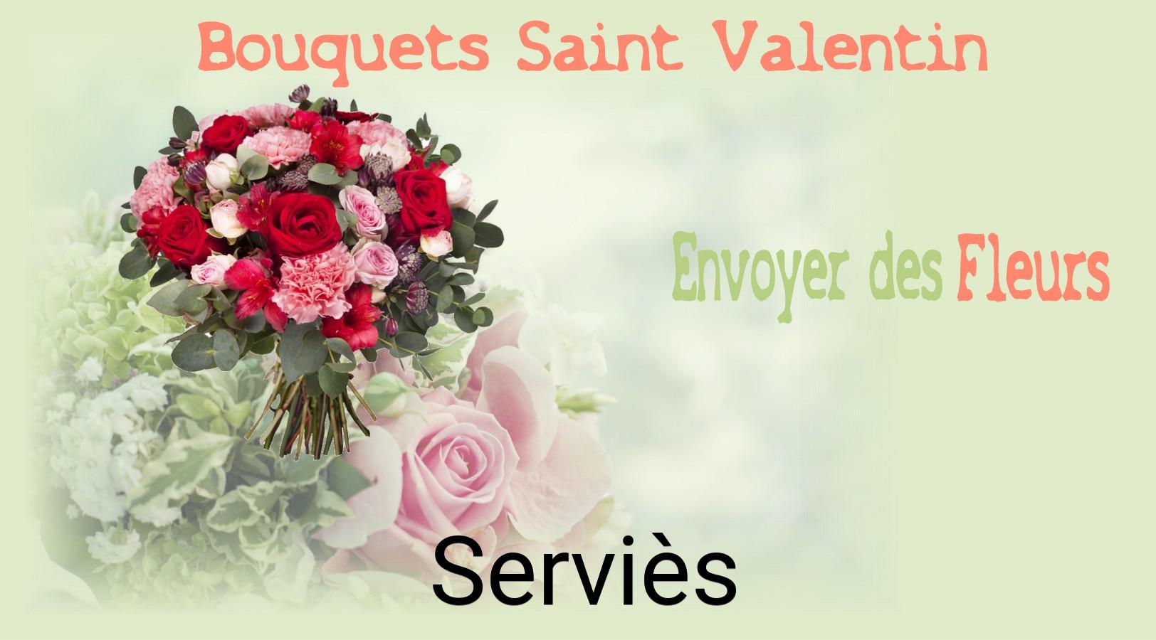 Roses de Saint-Valentin livrées à Serviès