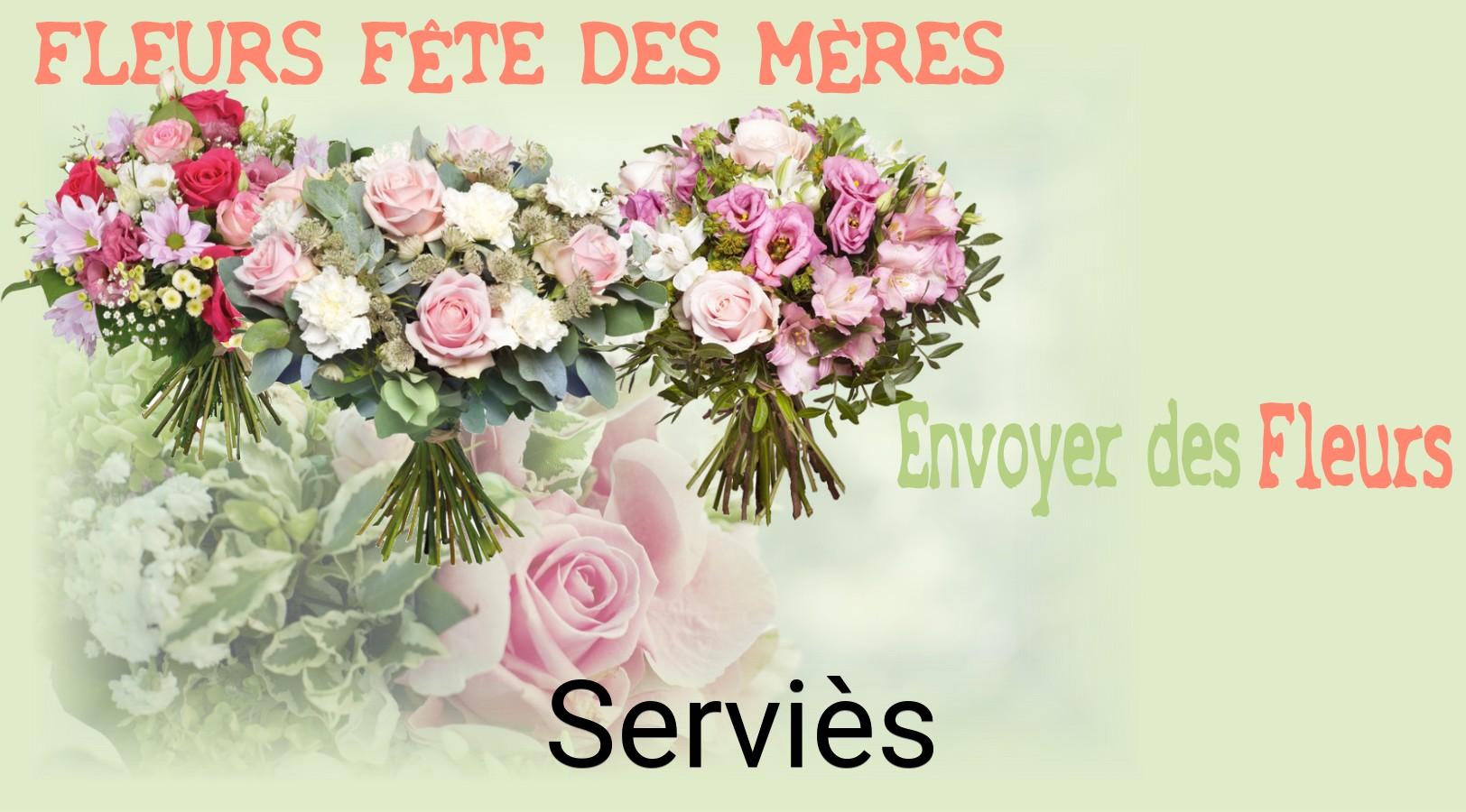 Bouquet de Fête des Mères livré à Serviès